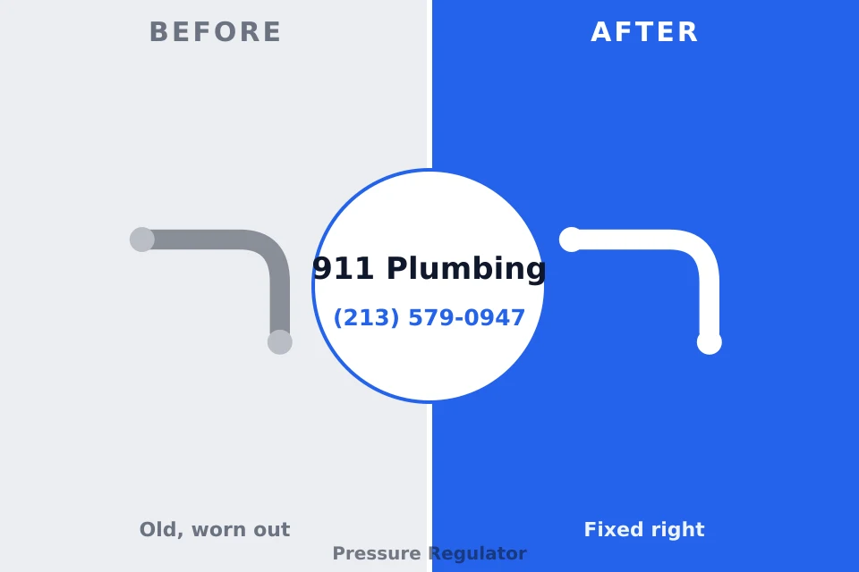 Before and after: plumbing repair Morristown, IN